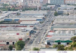 Área industrial de Gandia.