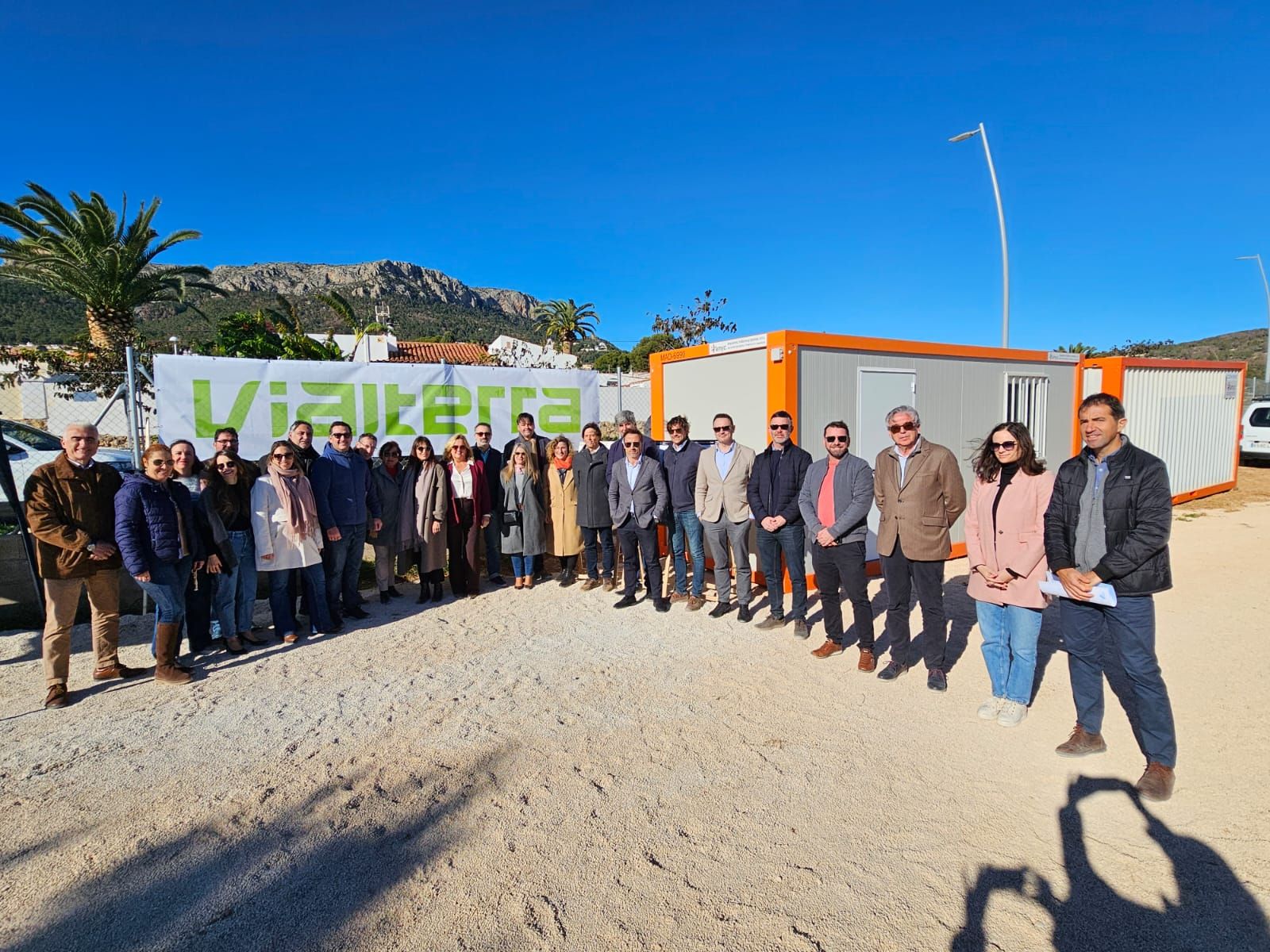 La parcela donde hoy comienzan las obras del segundo instituto de Calp.