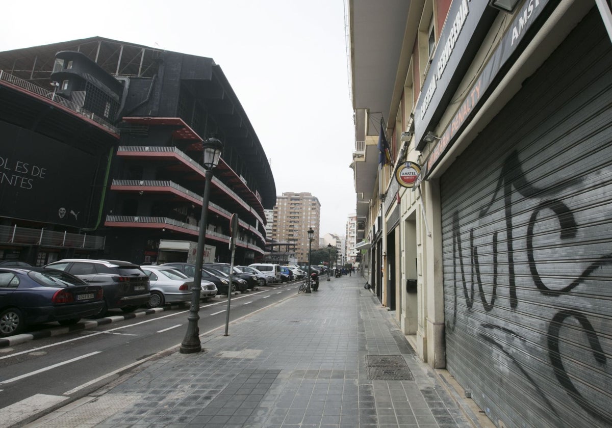 El viejo Mestalla.