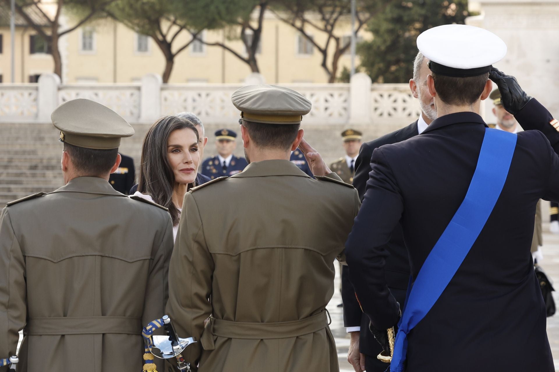 Letizia deslumbra en el viaje oficial de los Reyes a Italia