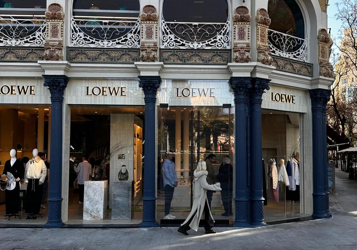 Así es la tienda de Loewe por dentro