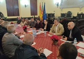 Primera reunión de la Mesa de Agricultura.