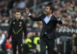 Baraja, en el partido ante el Rayo Vallecano.