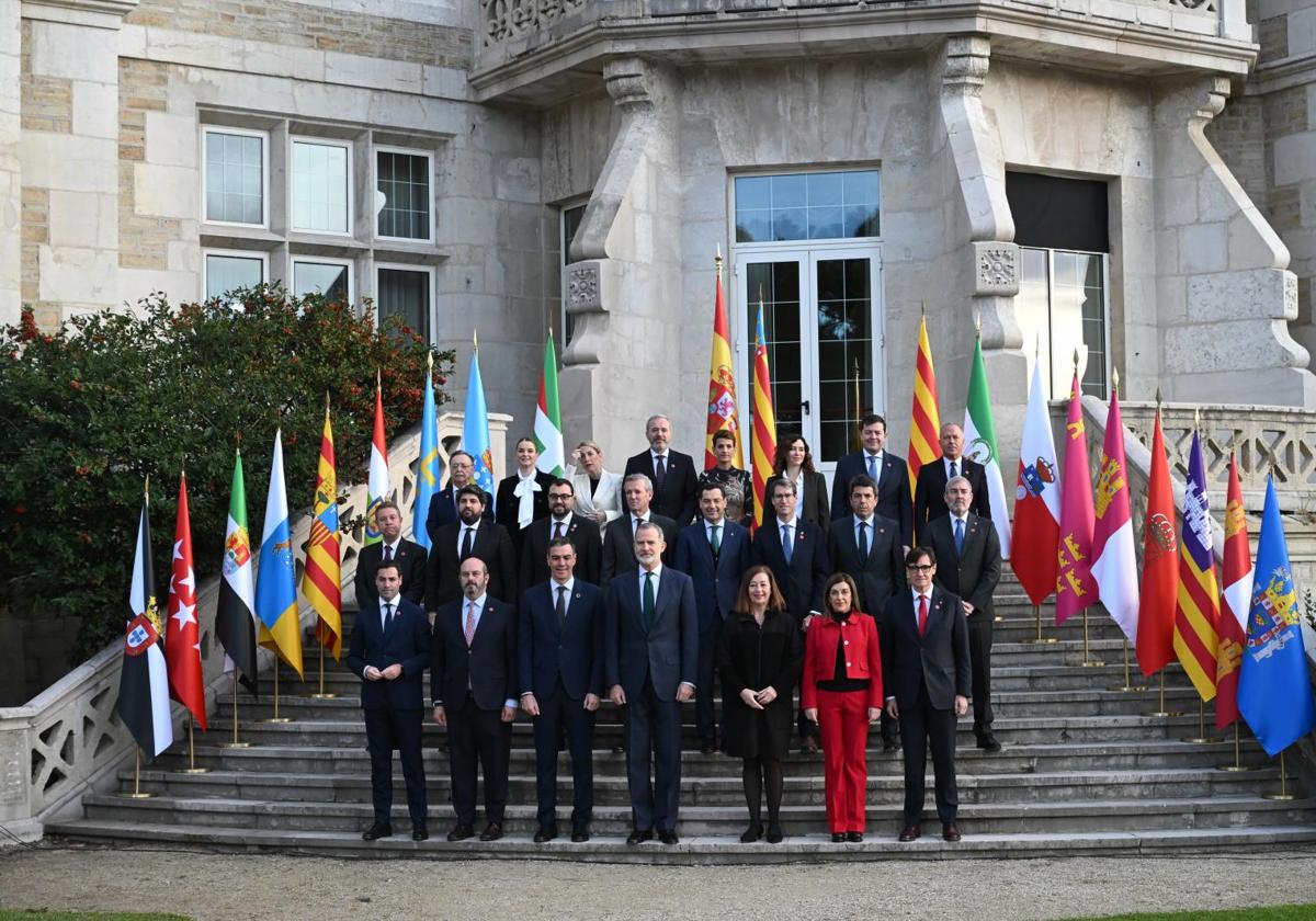 La Senyera, protagonista de la Conferencia de Presidentes