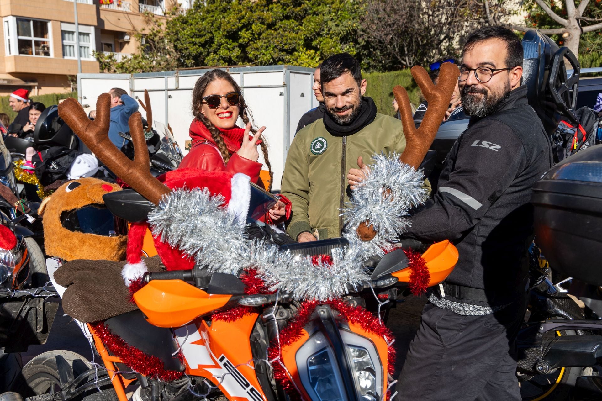 Fotos de la cabalgata motera en Valencia