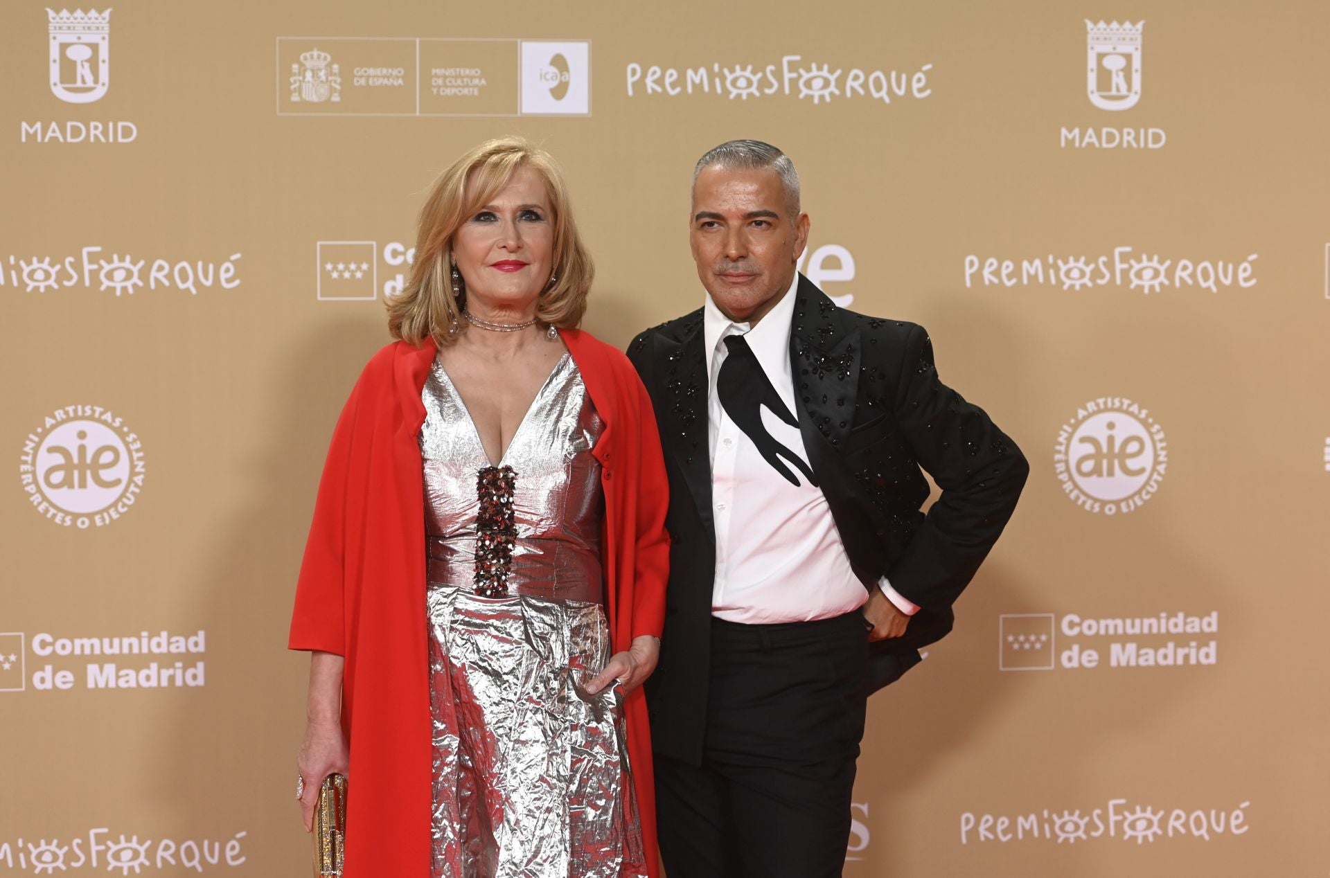 Nieves Herrero y Juan Carlos León