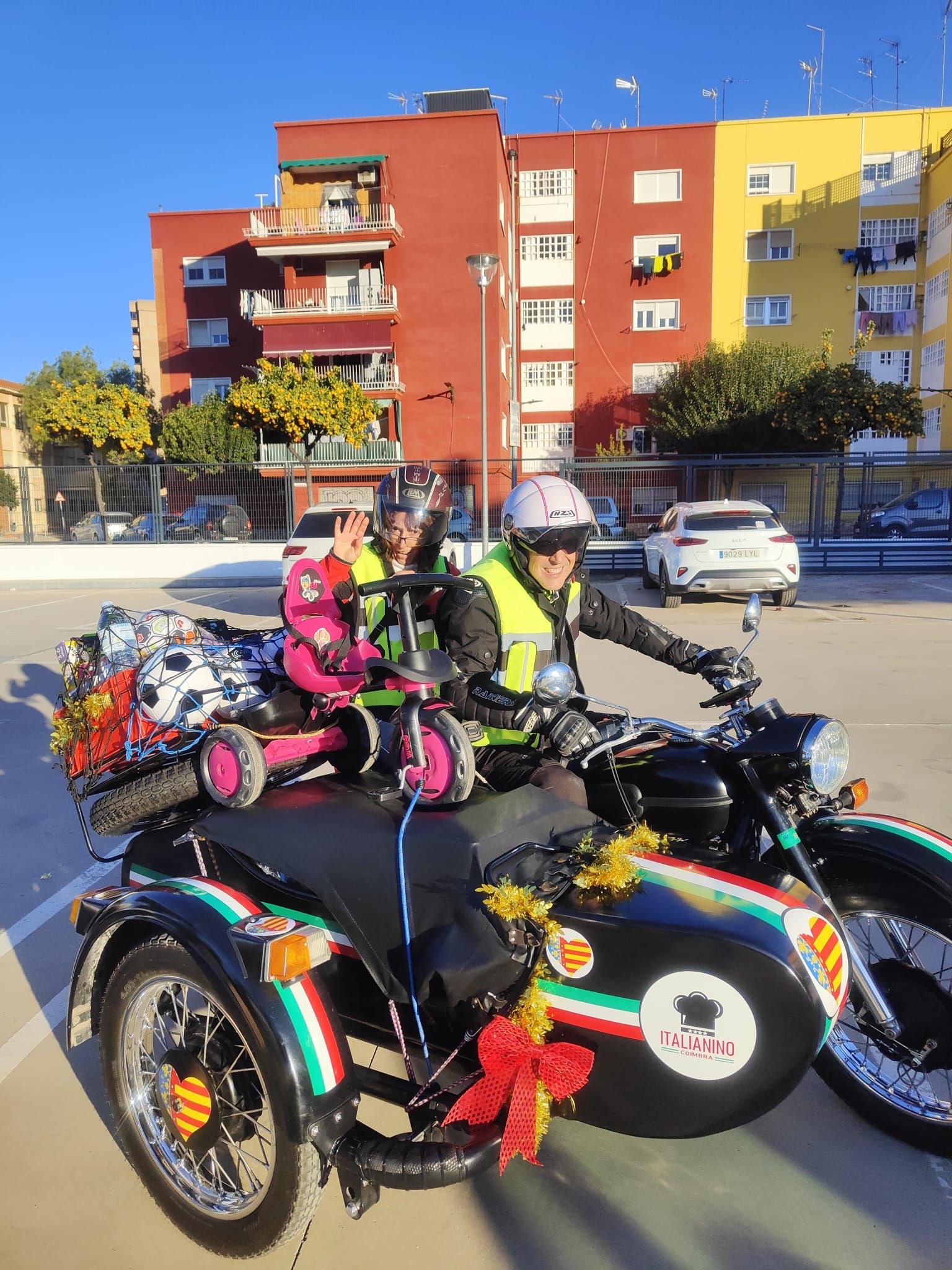 Fotos de la cabalgata motera en Valencia