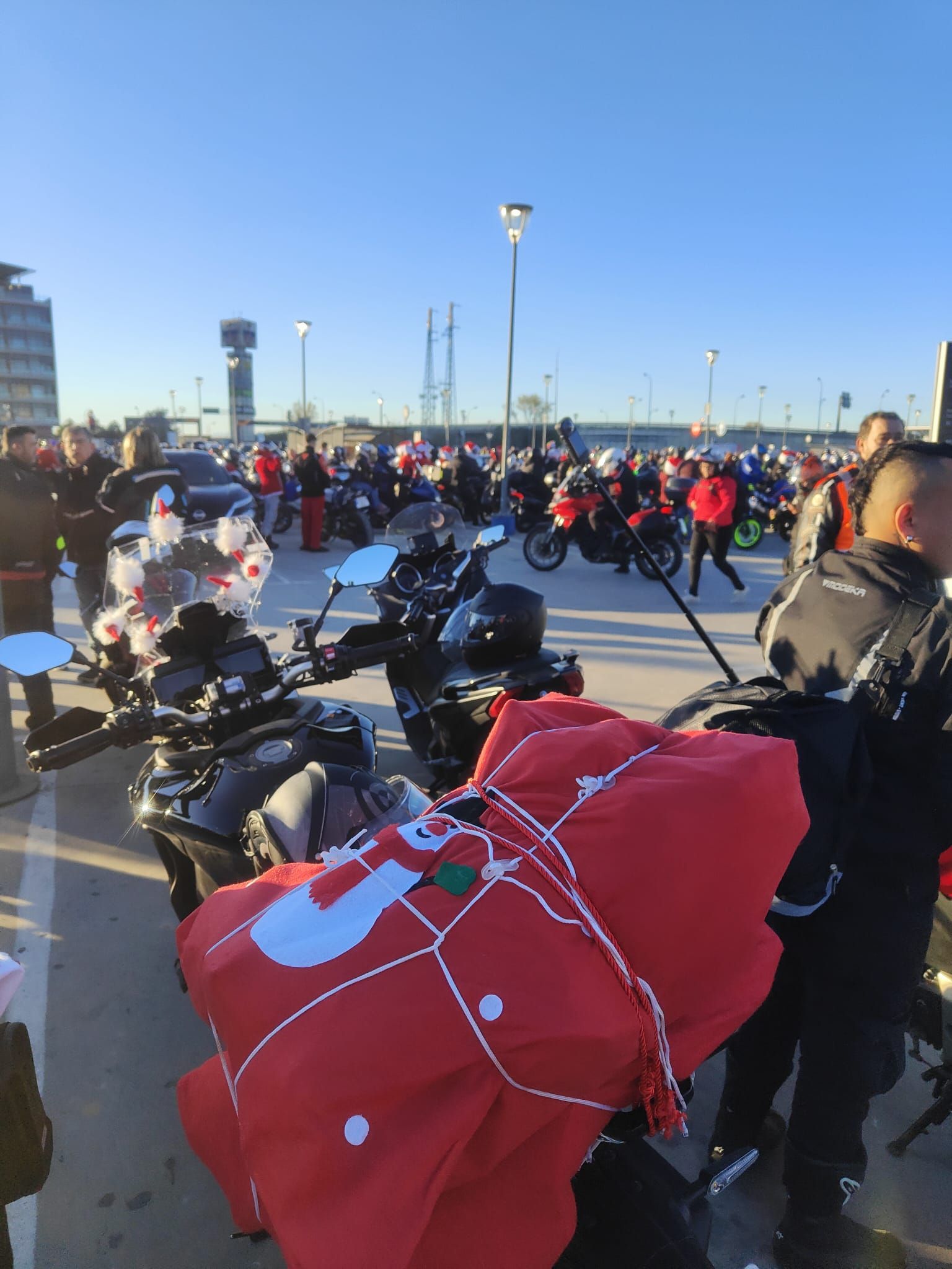 Fotos de la cabalgata motera en Valencia