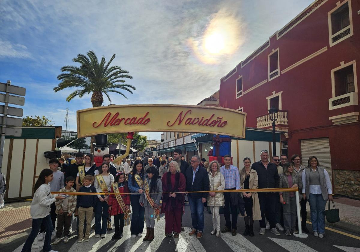 Inauguración del Mercado Navideño.