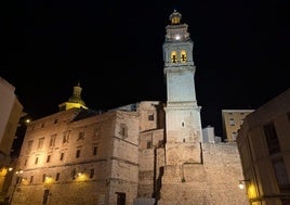 Nueva iluminación para la iglesia de Santa María.