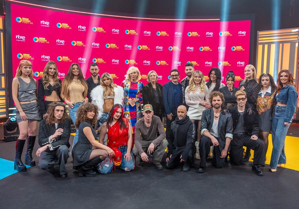 Todos los artistas candidatos al Benidorm Fest 2025