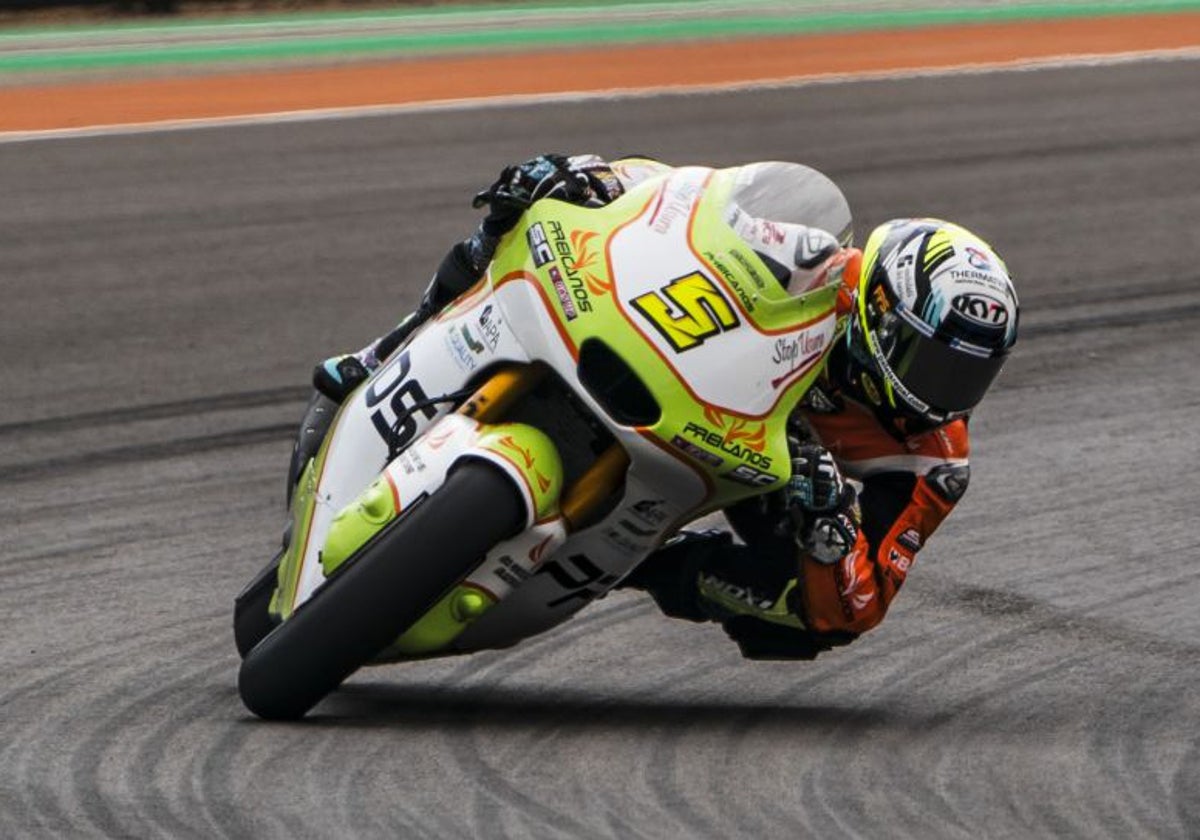 Jaume Masià, en una de las carreras del Mundial de la categoría intermedia que acabó en noviembre.