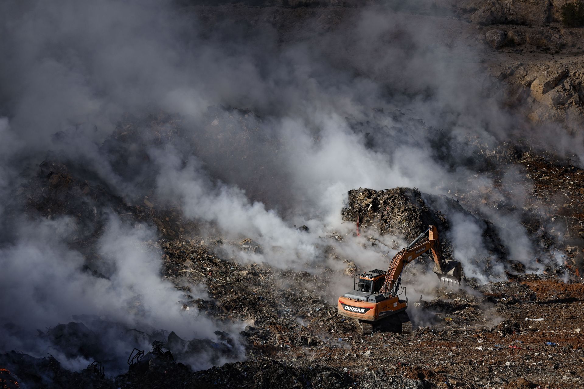 Tareas de extinción realizadas durante la semana.