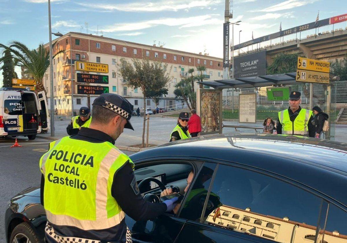 Control de alcoholemia en Castellón.