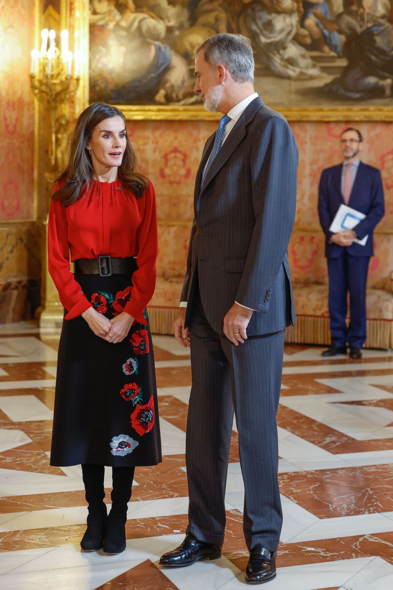 Letizia rescata una de sus faldas favoritas