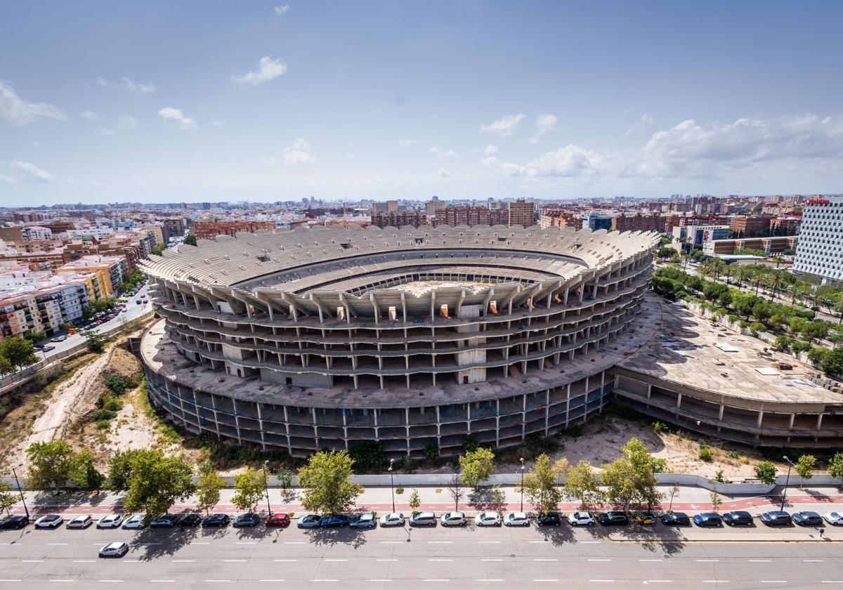 Estadio del nuevo Mestalla.