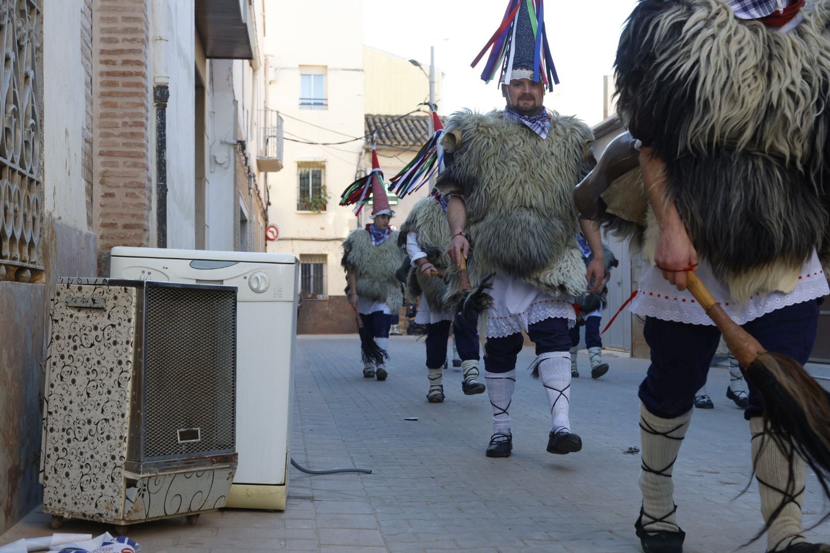 Fotos de la llegada del Olentzero a Massanassa