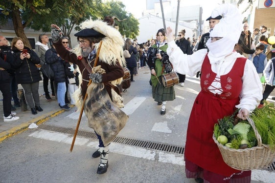 Fotos de la llegada del Olentzero a Massanassa