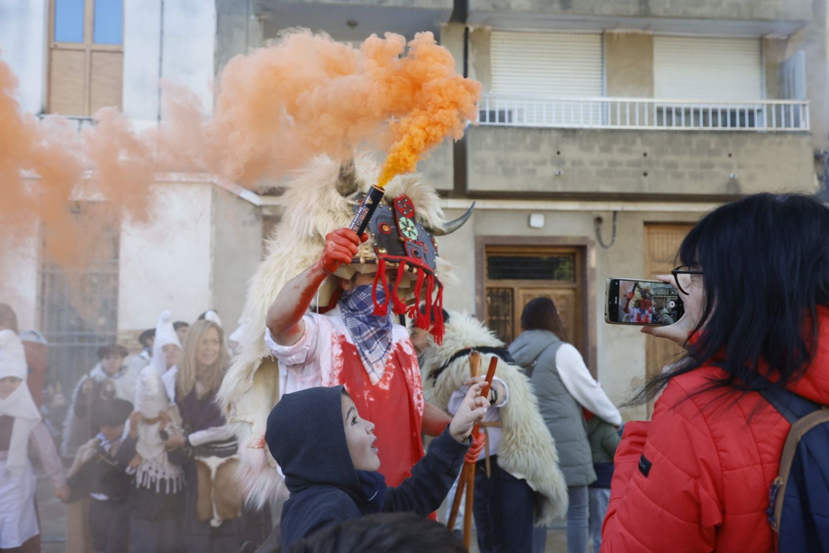 Fotos de la llegada del Olentzero a Massanassa