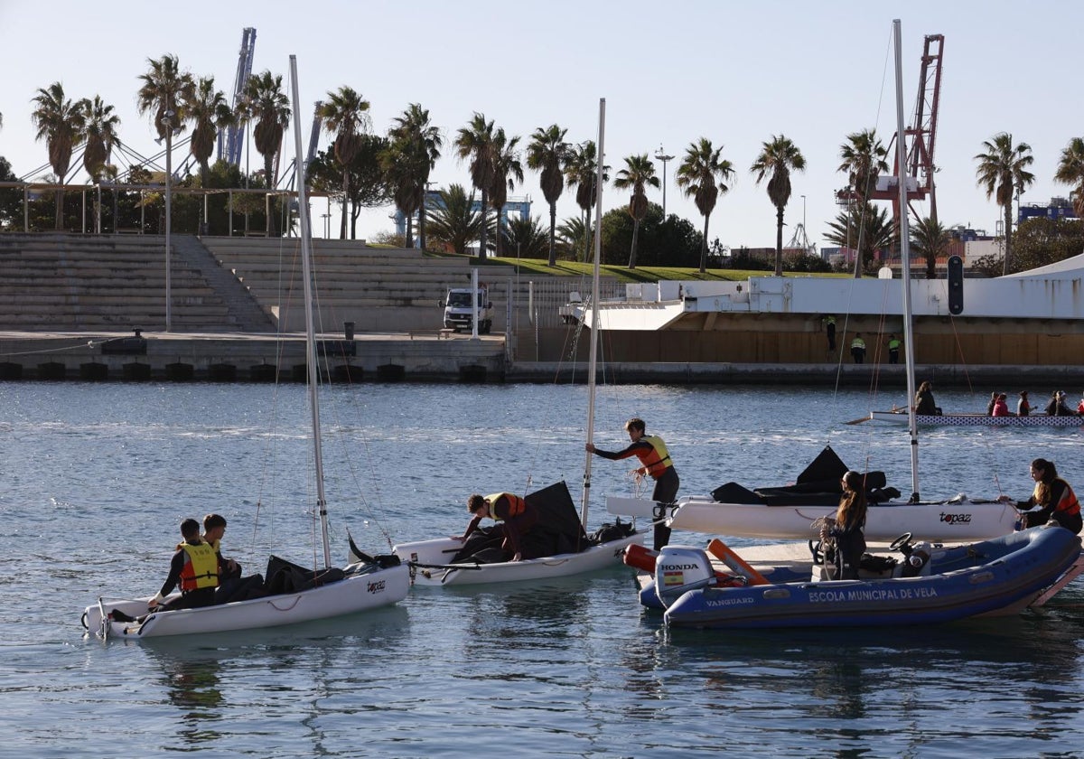 Actividades que se realizan en el interior de la Marina Real de Valencia.