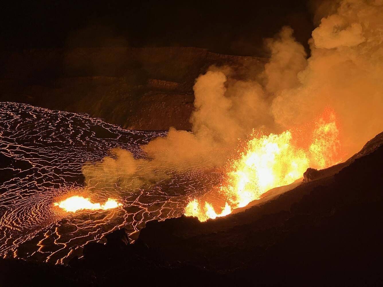 Las impresionantes fotos de la erupción del volcán Kilauea en Hawai