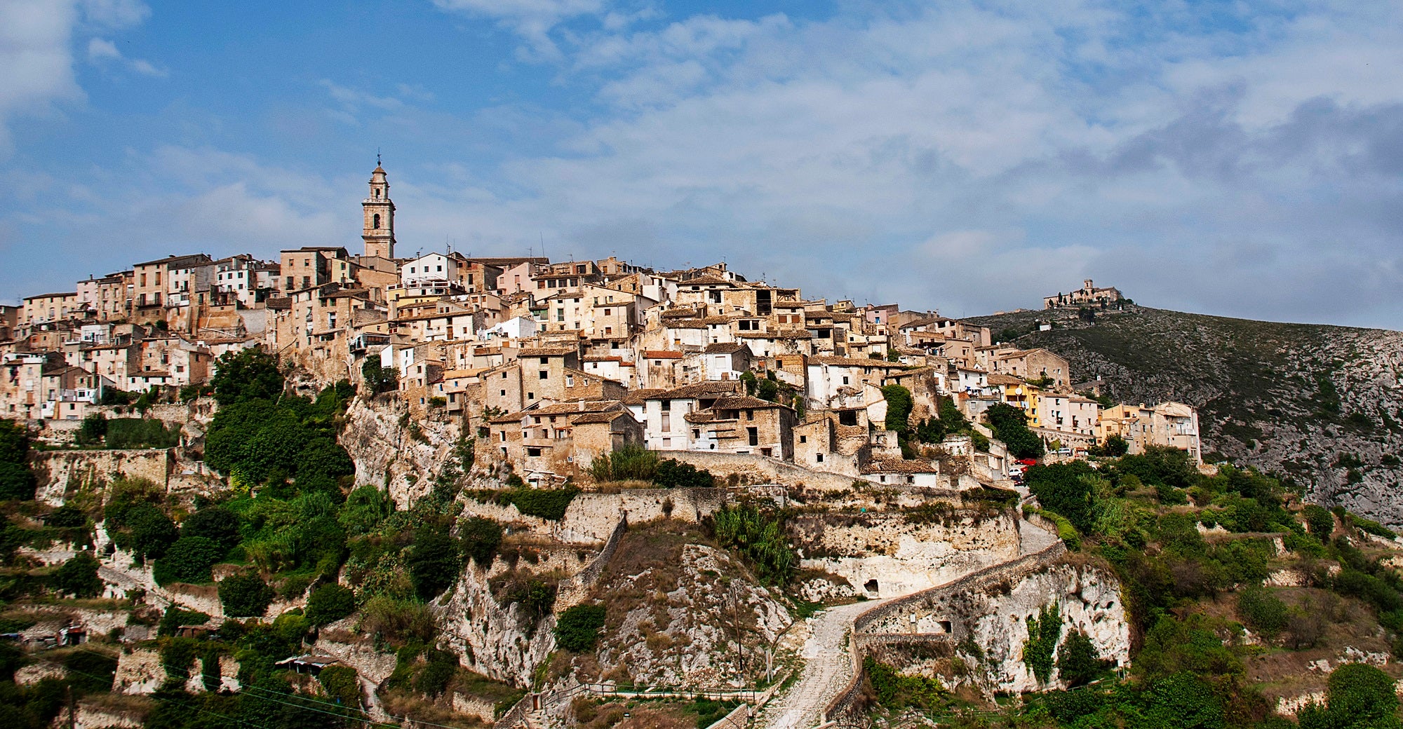 Vista general de Bocairent.