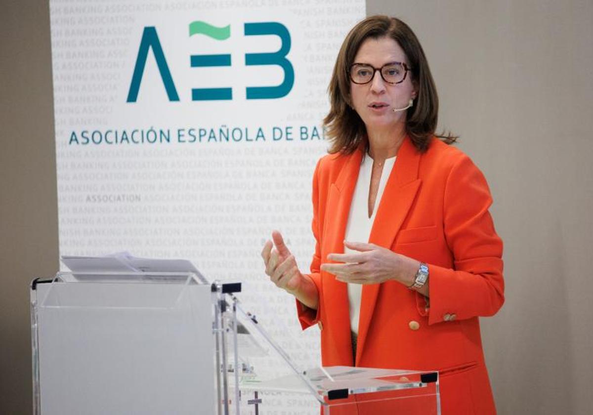 La presidenta de la AEB, Alejandra Kindelán.