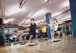 Un gimnasio, en una imagen de archivo.