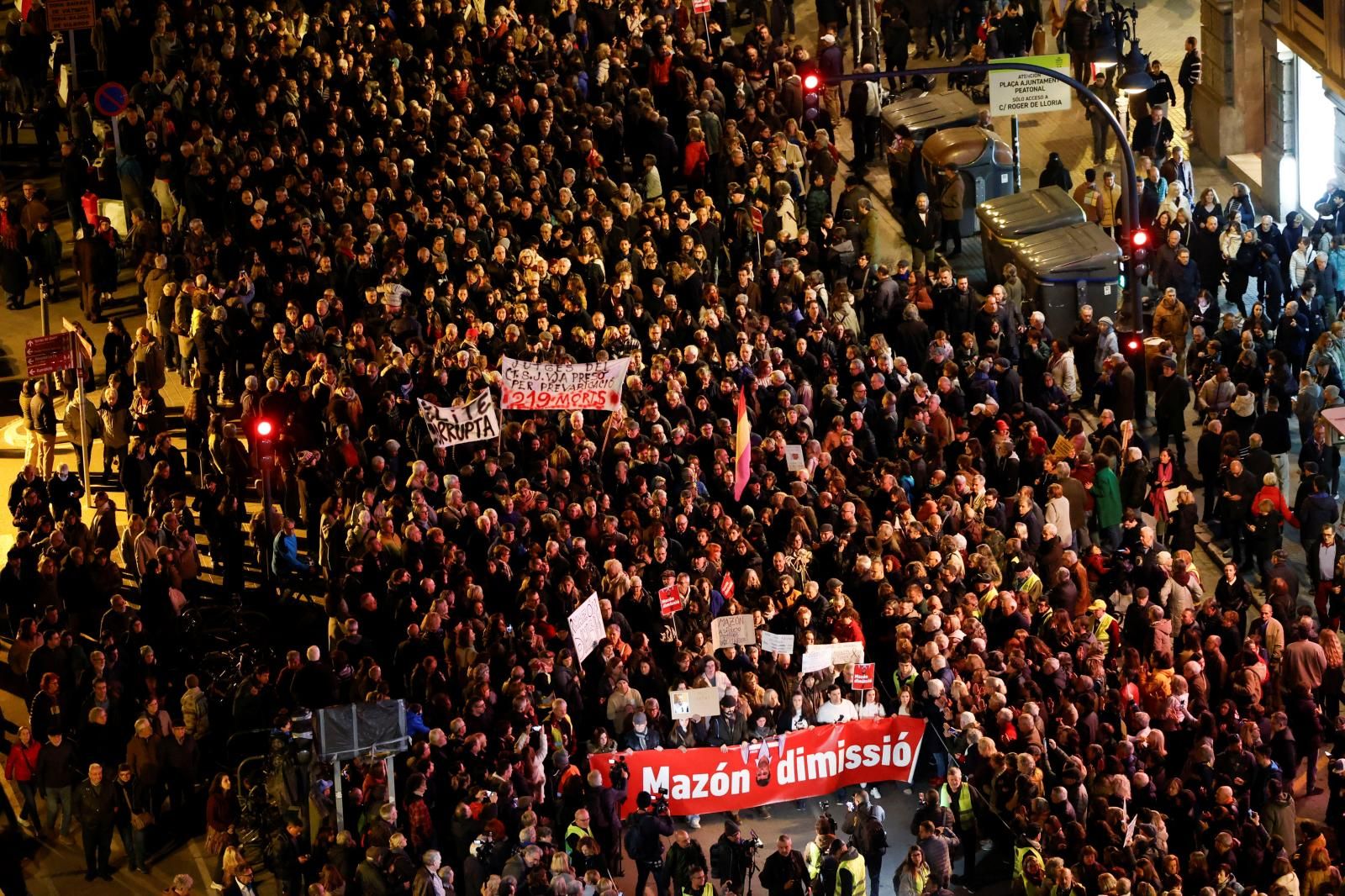 FOTOS | Tercera manifestación en Valencia contra la gestión política de la dana