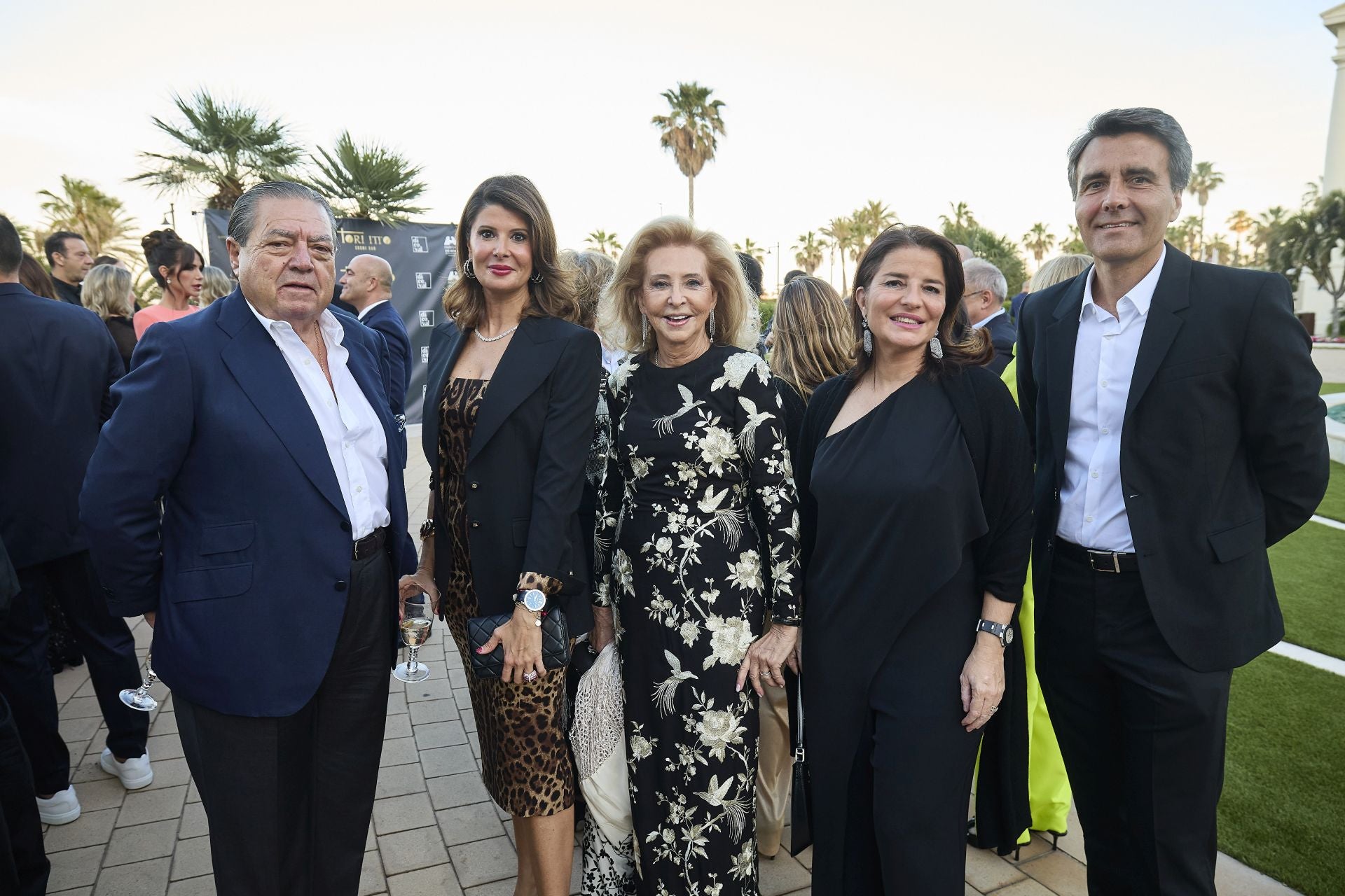 Vicente Boluda, Esther Pastor, Mayrén Beneyto y Hortensia Roig en el concierto de Estrella Morente en Las Arenas el pasado mes de mayo.