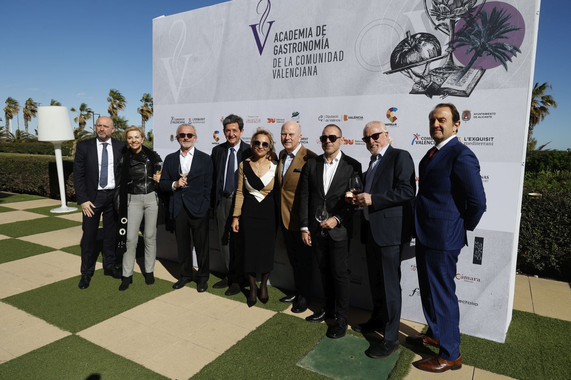 Premios de la Academia Valenciana de Gastronomía el pasado mes de febrero. 