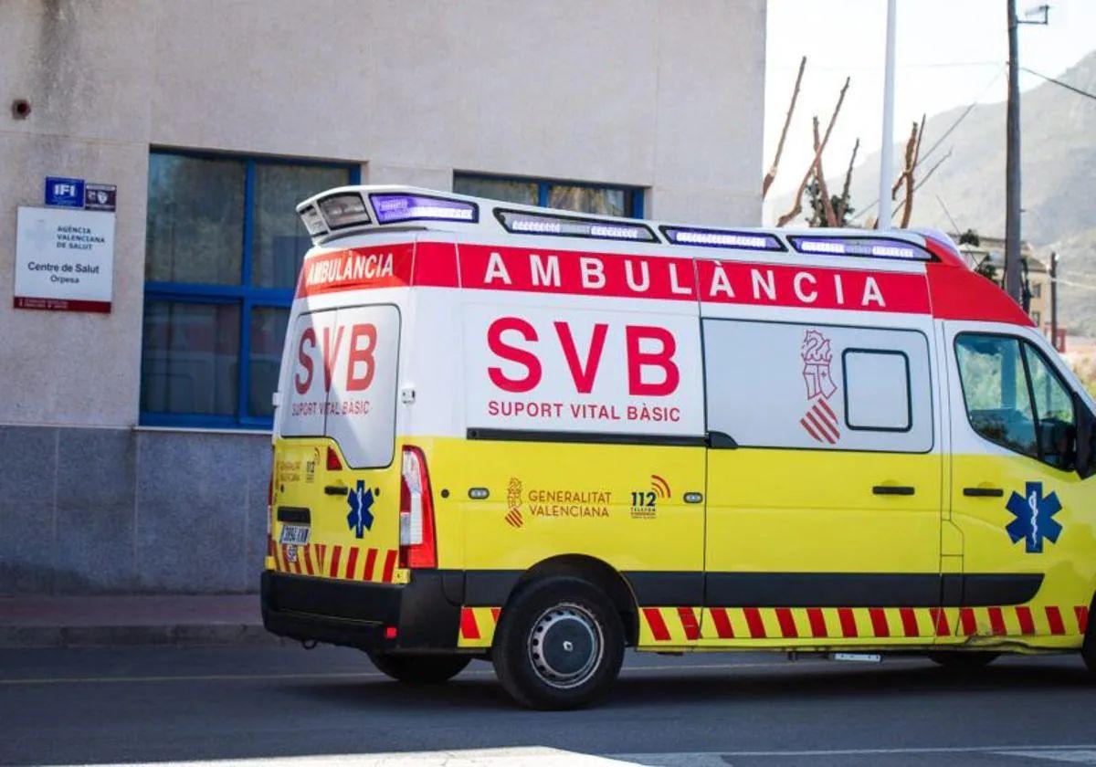 Ambulancia de Soporte vital básico.