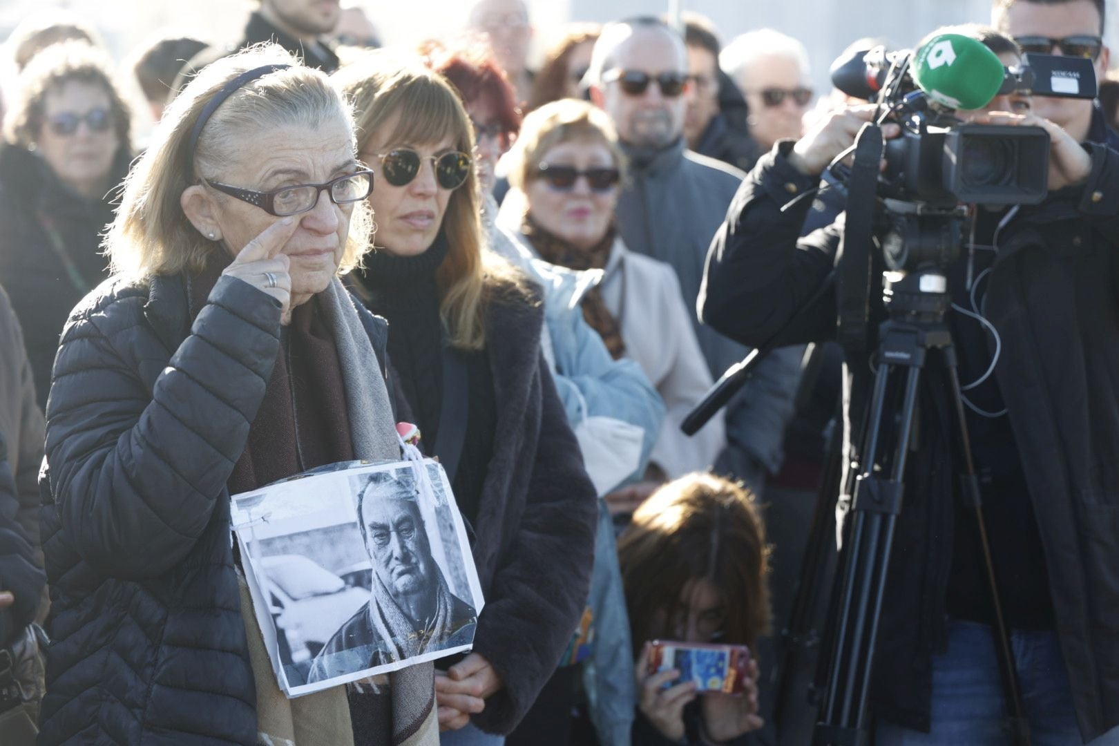 Fotos del homenaje en La Torre a la víctima de la dana de Valencia