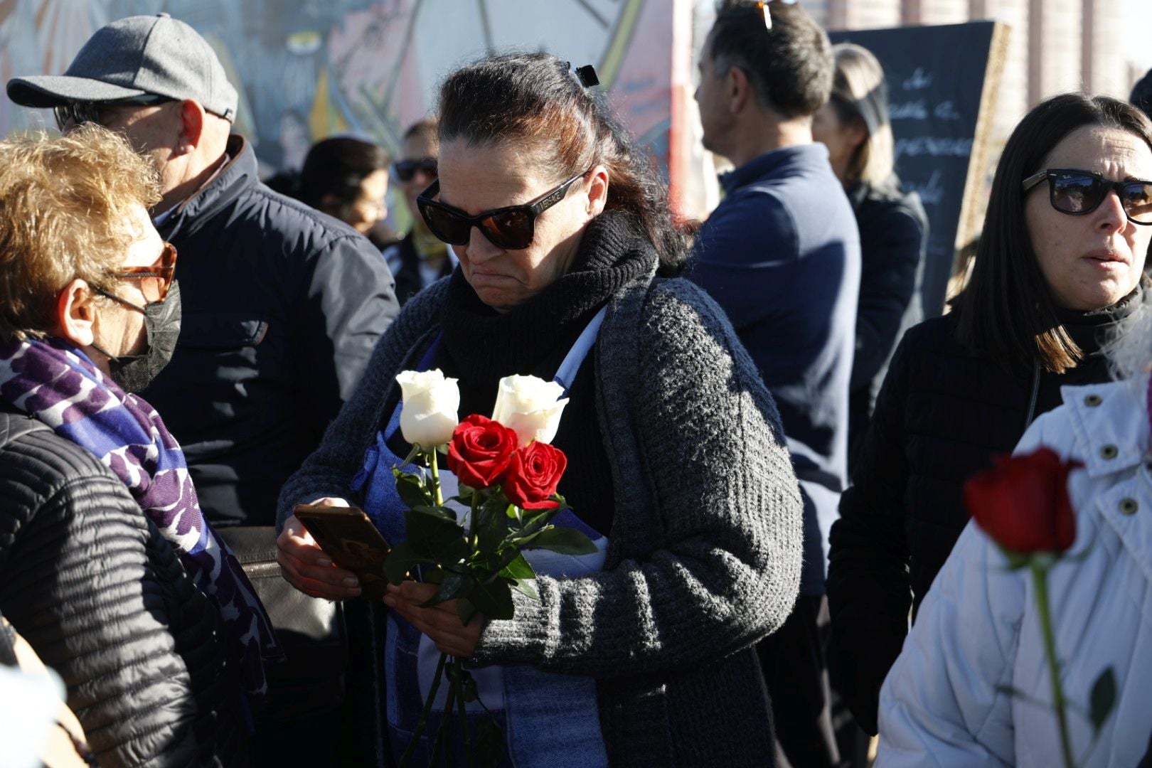 Fotos del homenaje.