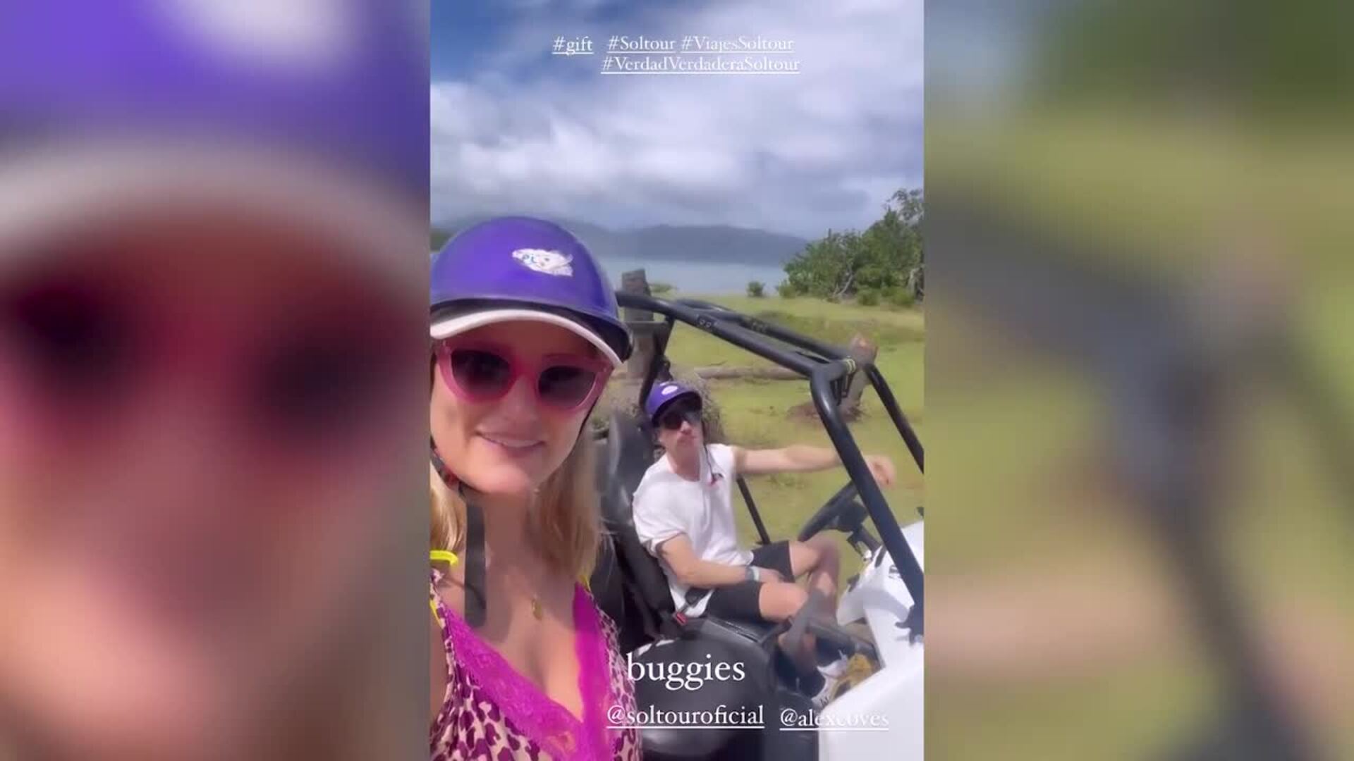 Alba Carrillo presume de tipazo y de novio durante sus paradisíacas vacaciones