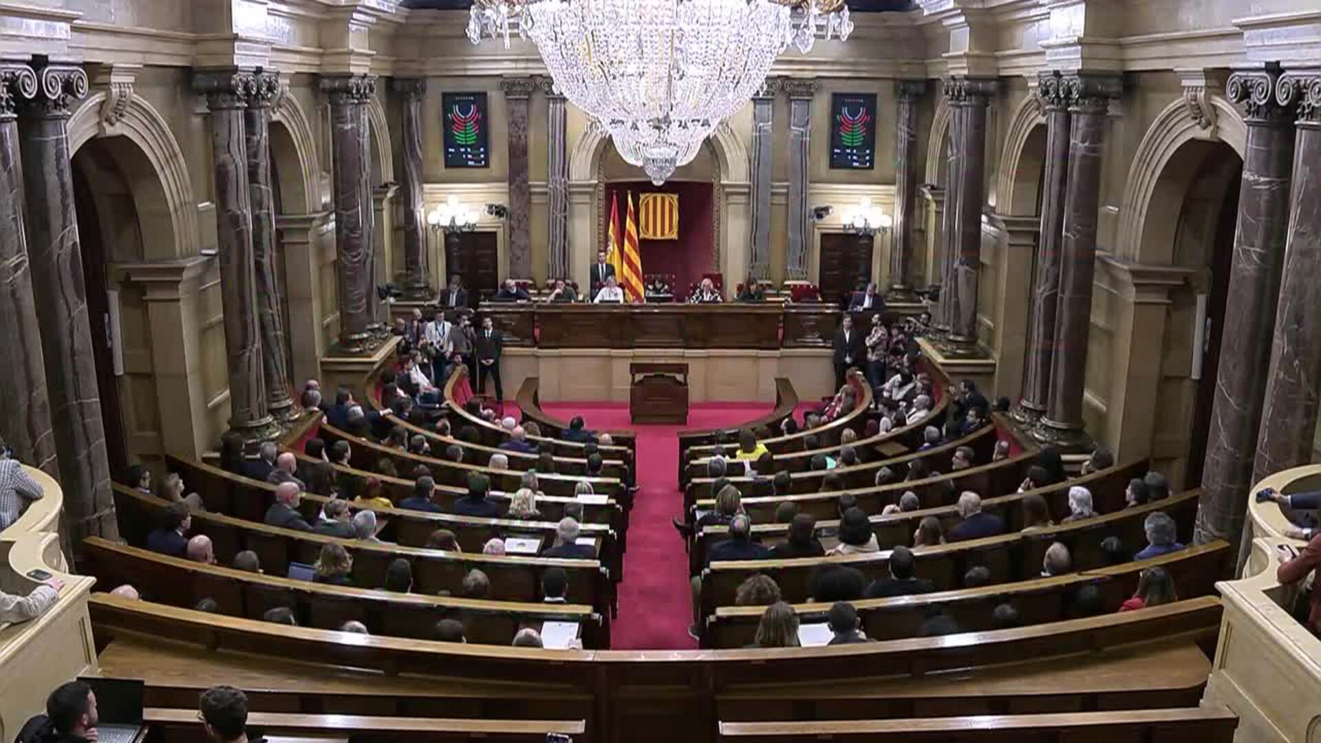 El Parlament rechaza los Presupuestos de 2024, solo respaldados por ERC ...