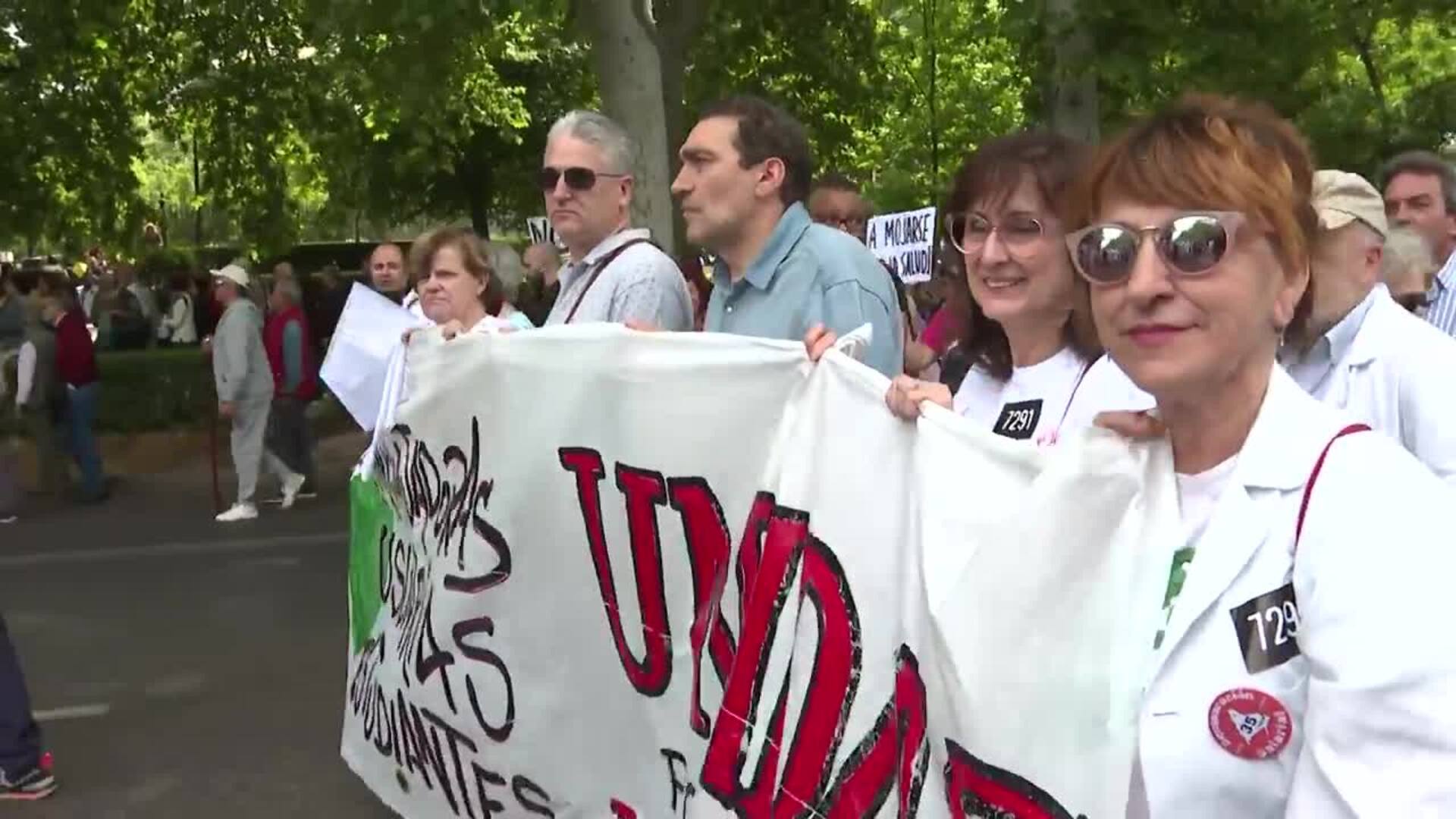 Una Nueva Protesta Sanitaria Recorre Madrid Contra La Gestión De Ayuso Las Provincias 9632