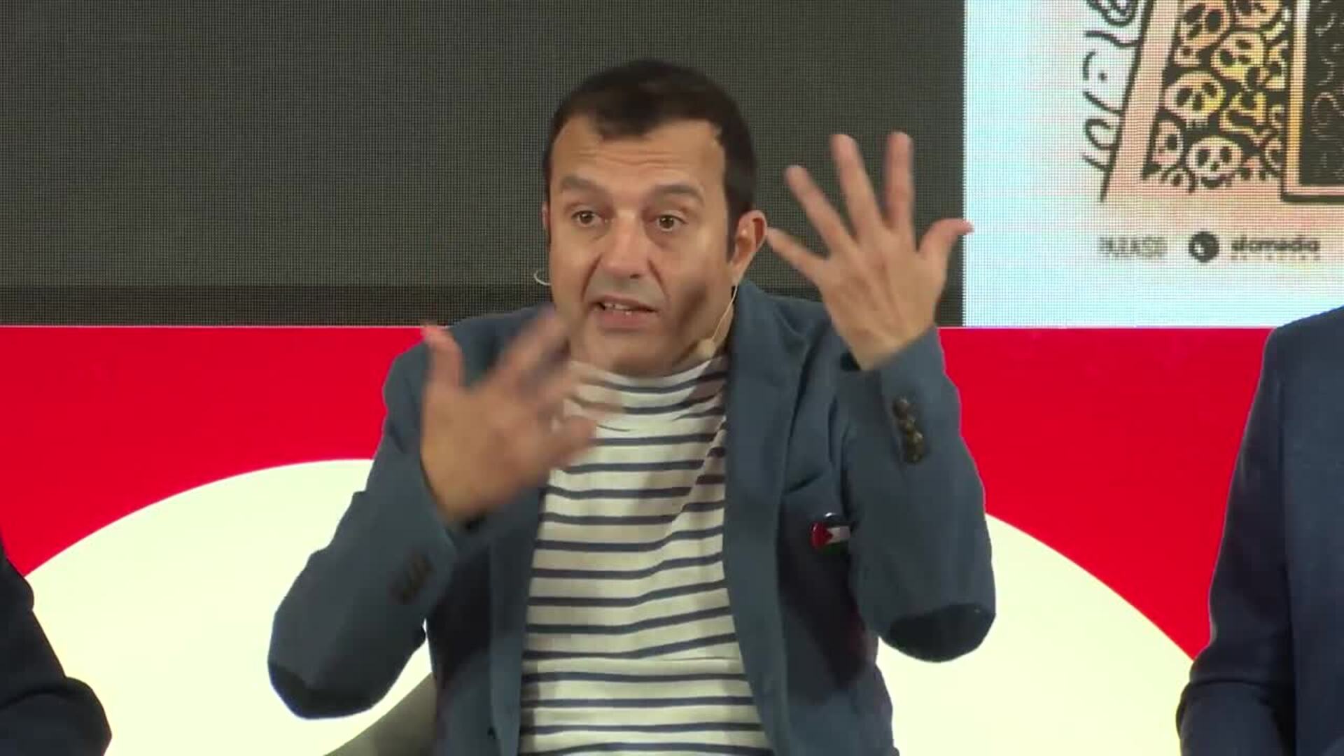 Rebollo abraza la fantasía en 'La alcoba del sultán': "En el cine hay que ser buena persona"