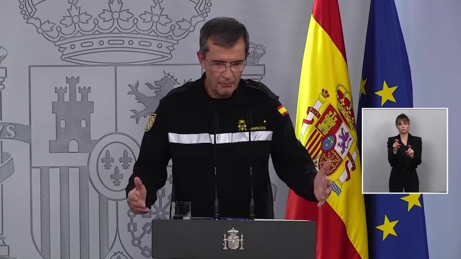 El jefe de la UME apunta a la Generalitat: "No podíamos entrar sin su autorización"