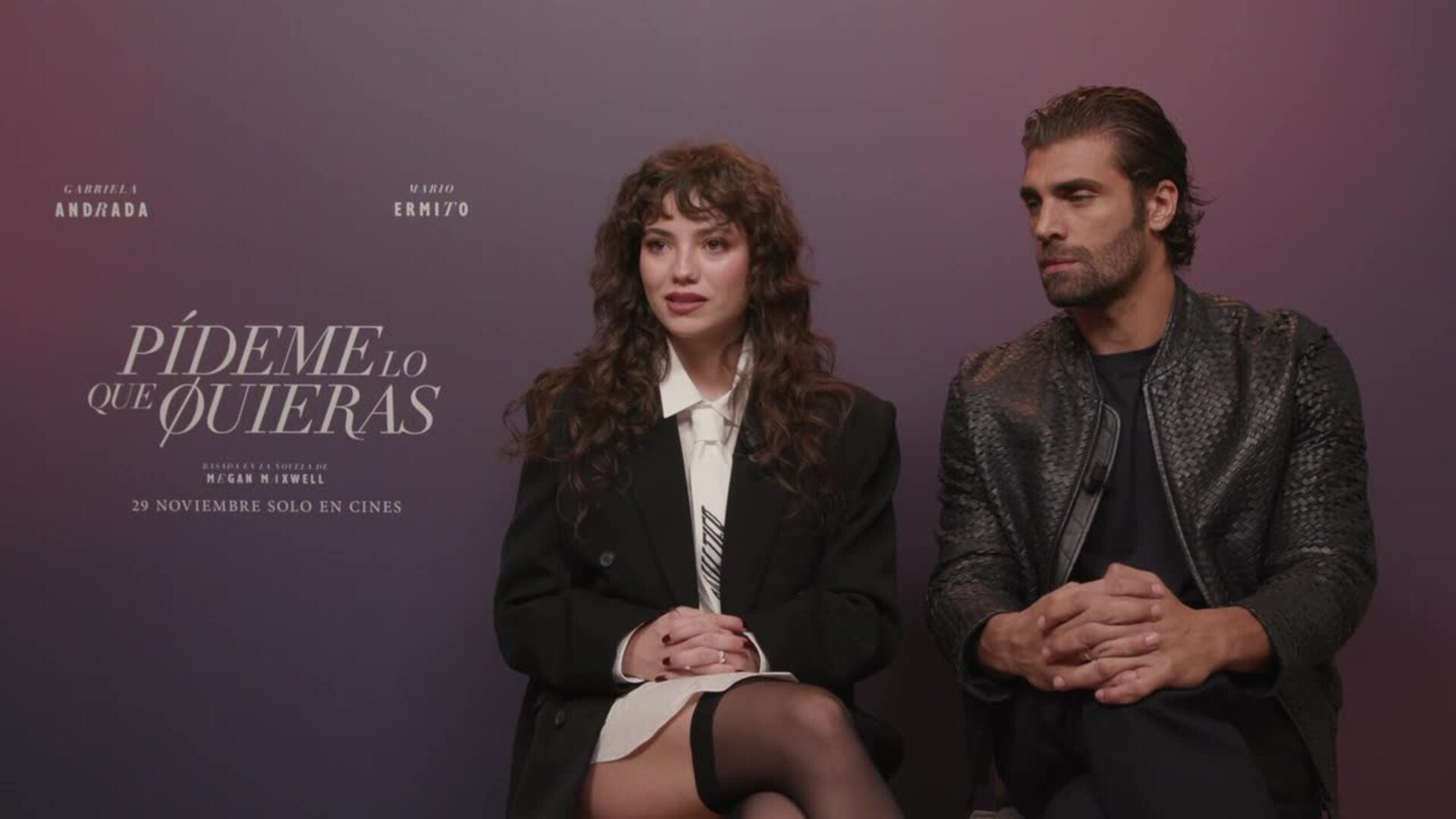 Andrada protagoniza 'Pídeme lo que quieras': "El cine erótico ha estado basado en la sumisión"