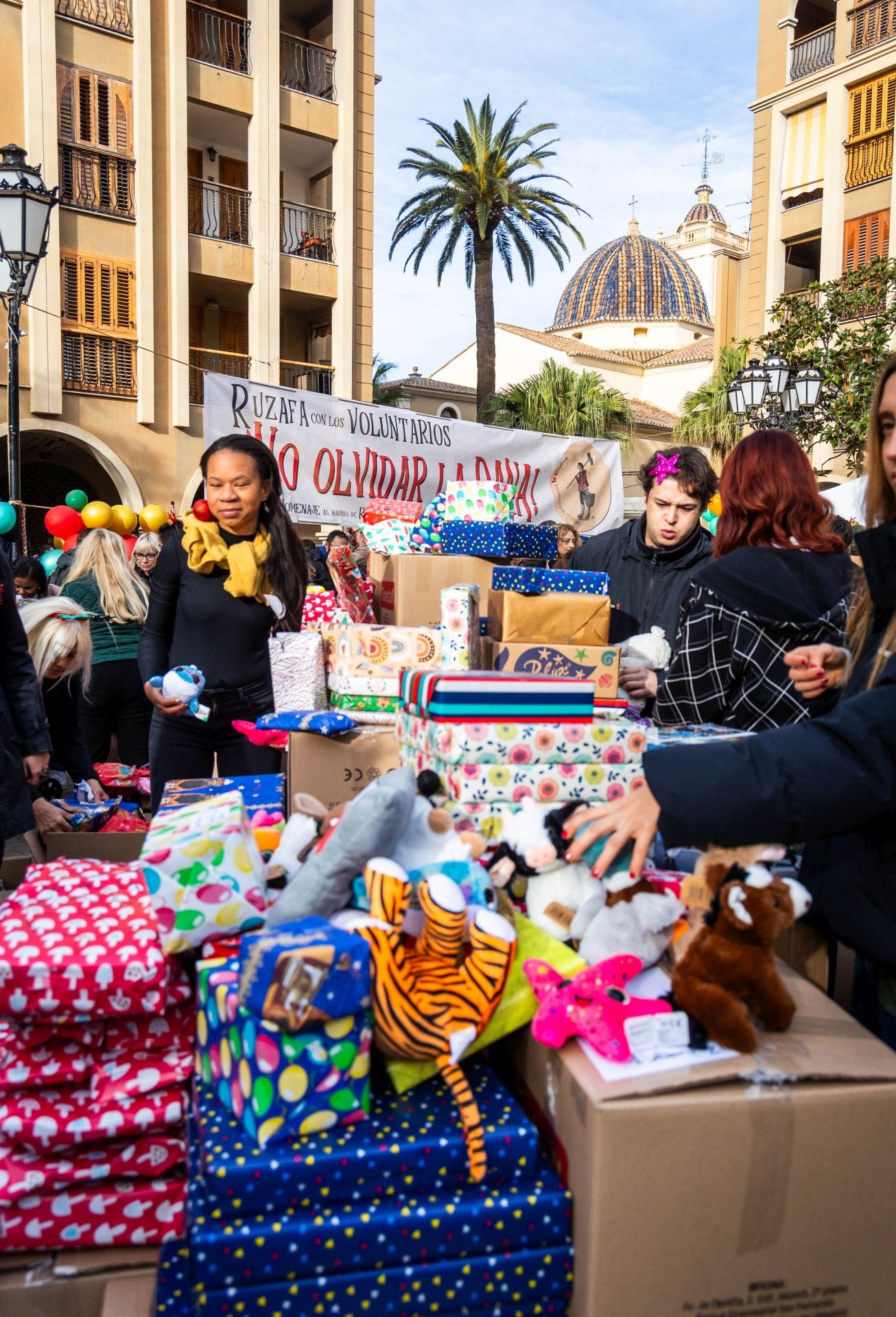 La ilusión de los Reyes Magos llega a la zona cero de la dana