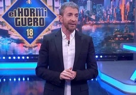 Pablo Motos, presentador de 'El Hormiguero'.