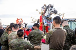 La Cabalgata solidaria en los pueblos de la dana