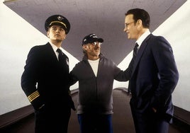 DiCaprio, Speilberg y Hanks.