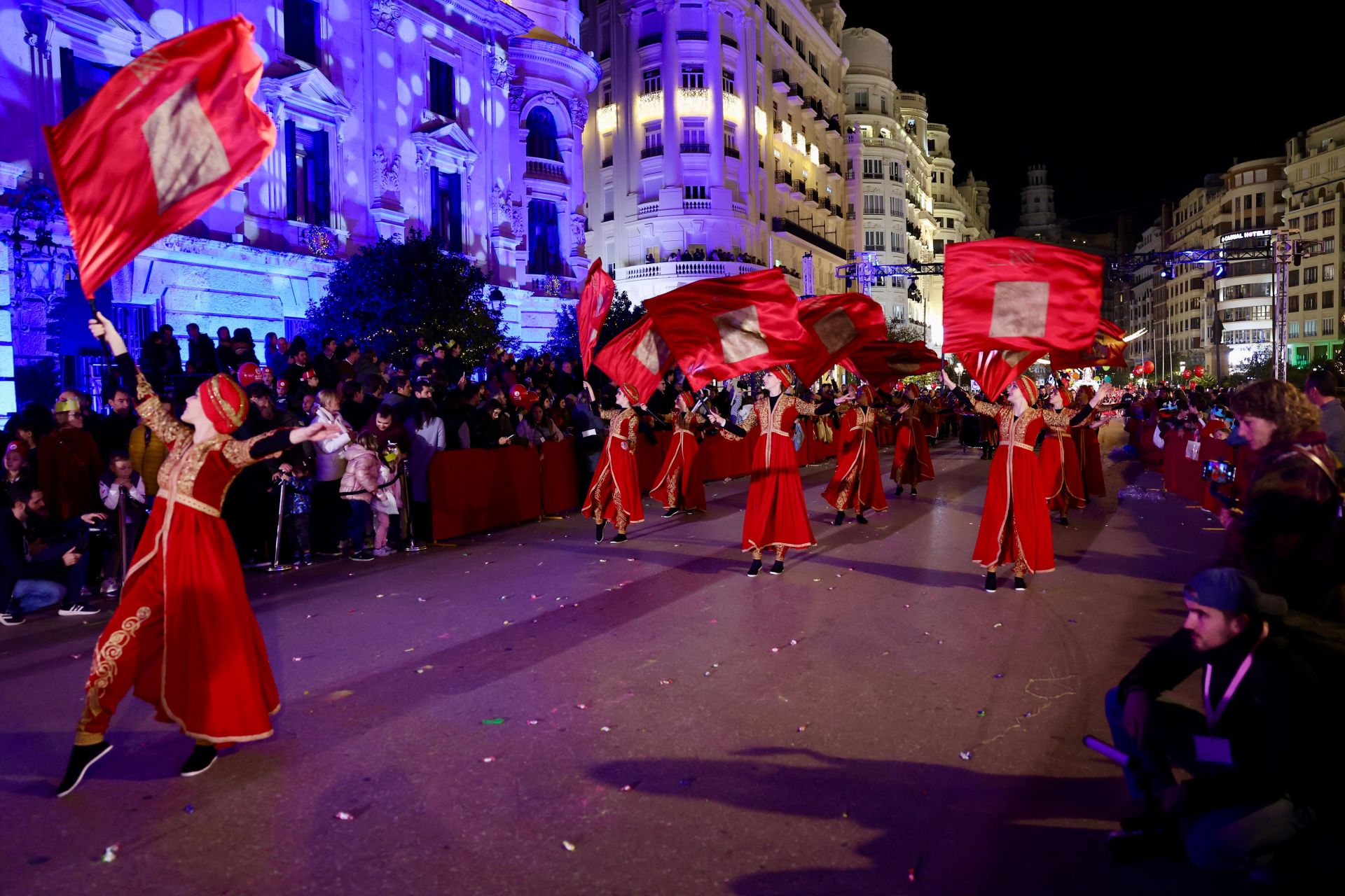 Cabalgata de los Reyes Magos en Valencia 2025