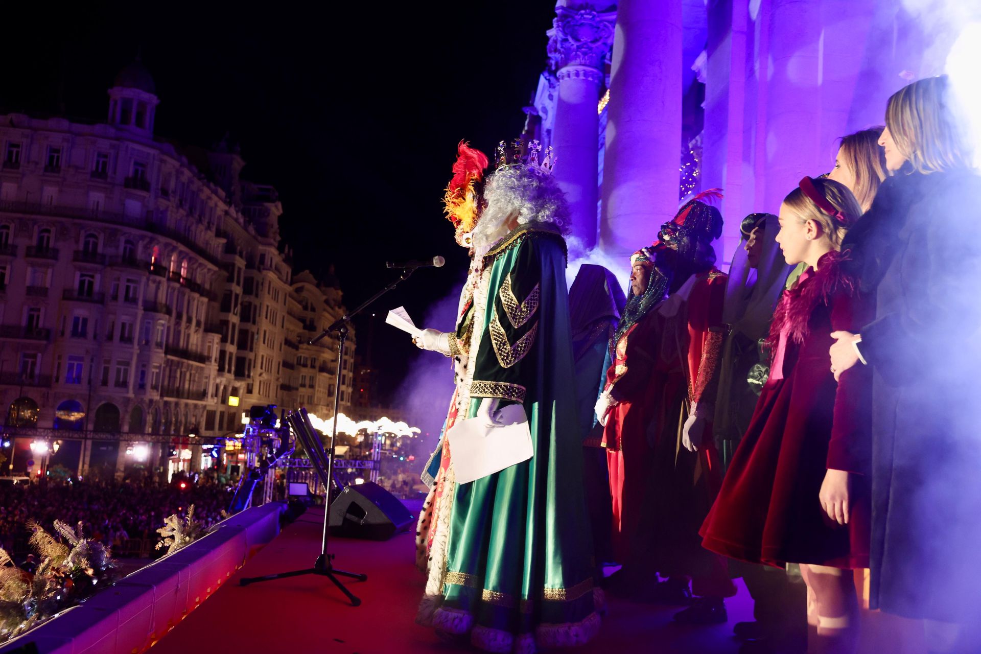 Cabalgata de los Reyes Magos en Valencia 2025