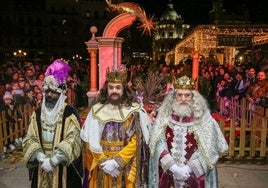 Cabalgata de los Reyes Magos de Valencia.