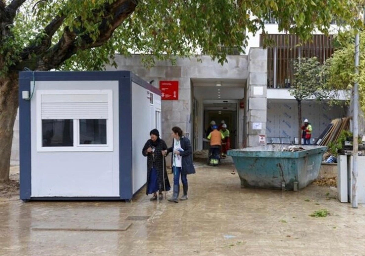 Entrada del centro de salud de Picanya.