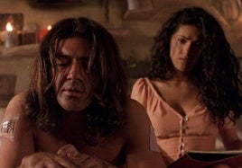 Antonio Banderas y Salma Hayek en una escena de 'Desperado'.