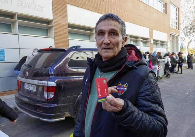 Antonio Porto, vecino de Picanya realojado en Sociópolis.